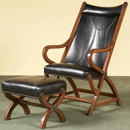 Palmer Chair and Ottoman